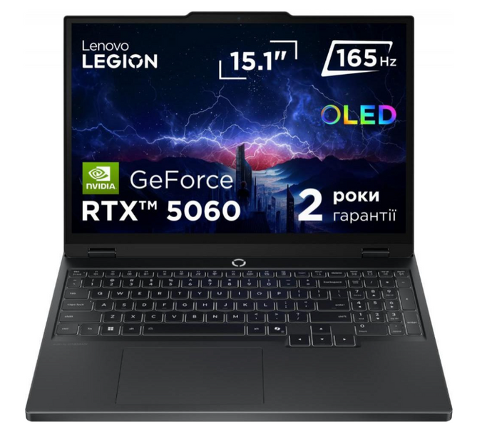 Ноутбук Lenovo Legion 5 15IRX10 Eclipse Black 83LY005CRA фото