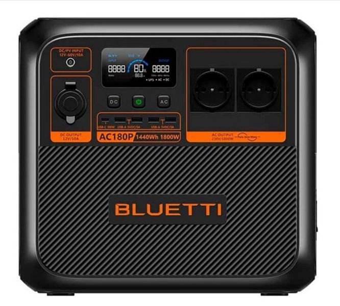 Зарядна станція BLUETTI AC180P 1800w фото
