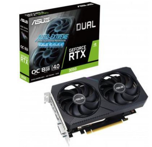 Відеокарта ASUS DUAL-RTX3050-O8G-V2 90YV0GH6-M0NA00 фото