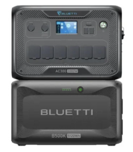 Комплект зарядної станції BLUETTI AC300 + battery module B500K BLUETTI AC300 фото